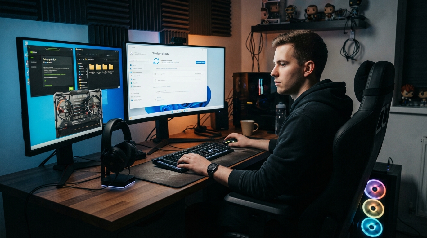 Preparing drivers and game files before the Windows 11 gaming update